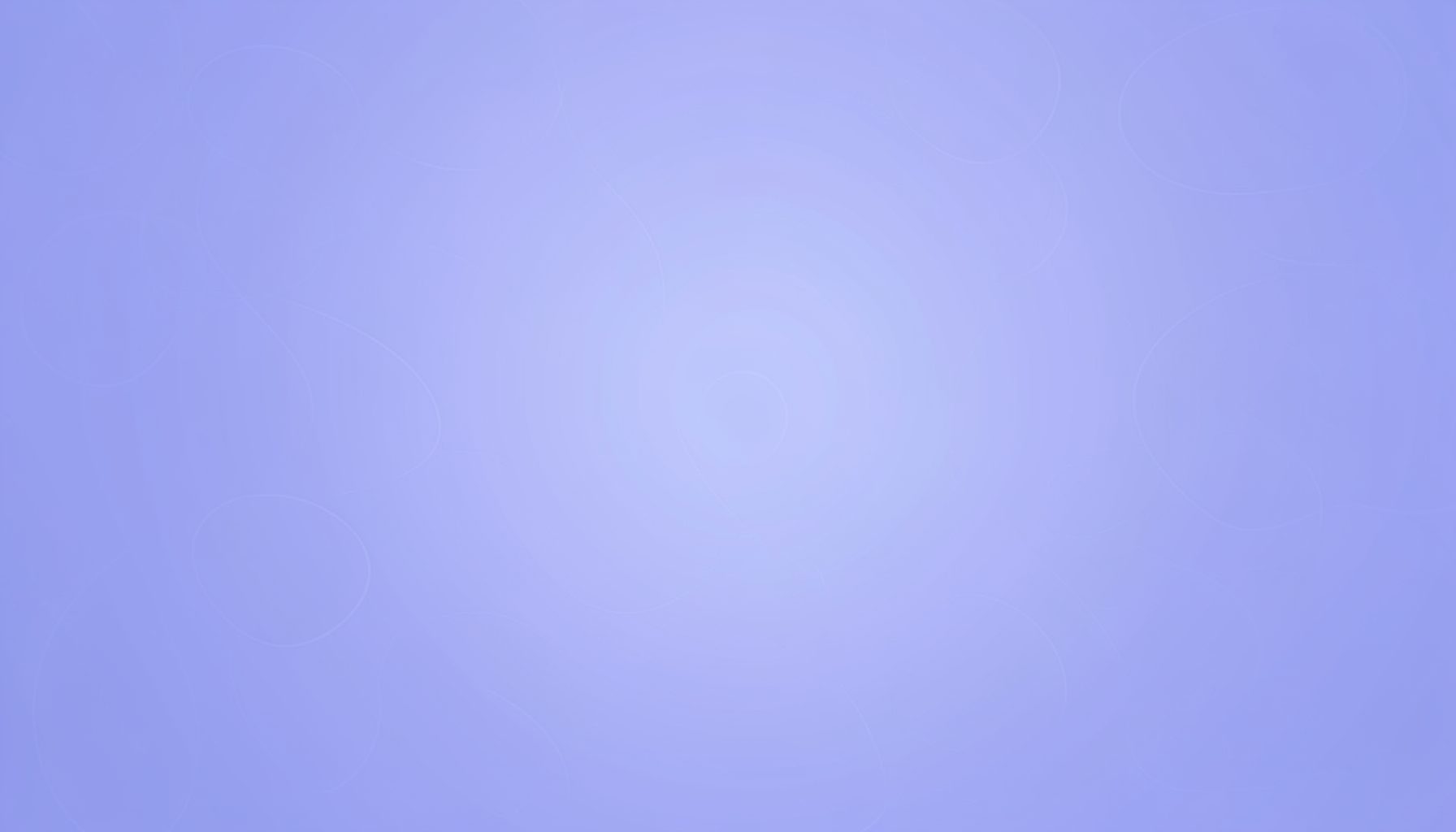 Soft lavender-blue gradient background with subtle circular pattern, calm and modern