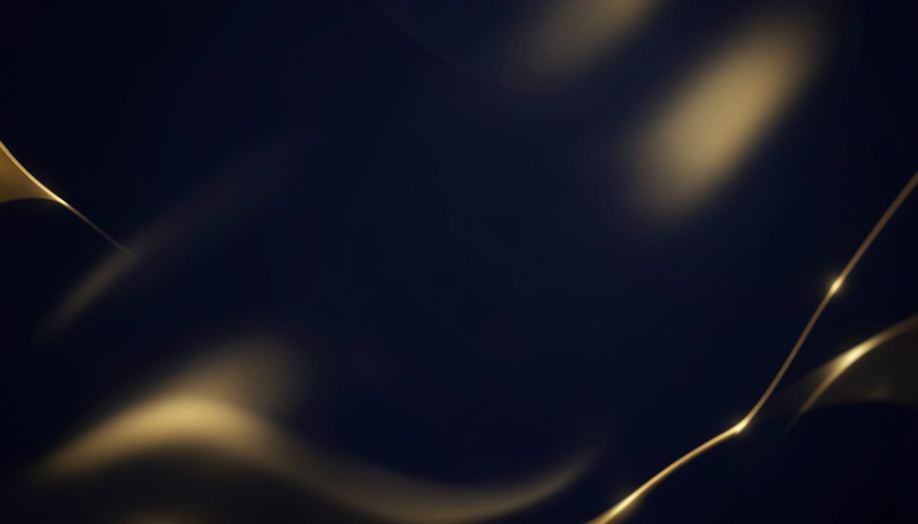 Dark navy and gold abstract backdrop with soft glowing highlights, conveying excitement and premium atmosphere